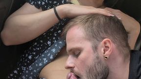 HUNG TRANS HITCHHIKER – WE SUCKED EACH OTHER’S BIG COCKS IN MY CAR