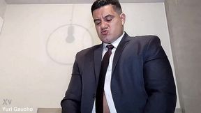 yuri gaucho - manager solo and cum on the flower