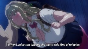 Busty Blonde Hentai Babe Rides Dick Hard For Juicy Orgasm