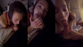 • video saint valentin • fellation & faciale • duree de 10 min je suce ...