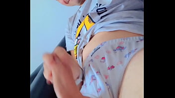 Handsome Student Skips Classes To Jerk Off His Big Dick