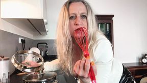 Steamy fisting in the kitchen &mdash;  private&#x1F92B; and intense