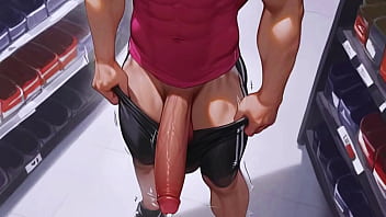 Anime Hentai Gay sex with a stranger inside the supermarket. Pinoy free video