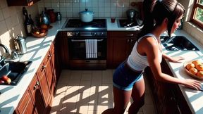 Step mom need a massage AI GENERATE