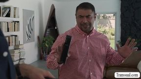 Letting my handyman neighbor fuck me in the ass