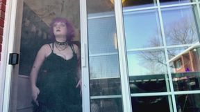 Neighbor POV: Big Titty Goth Strips