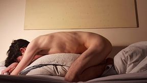 cum over my sexy pillow humping
