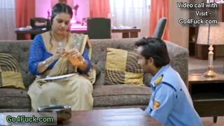 Indian malkin Bhabhi Fucked By security guard Sex