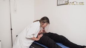 the nurse helps me with my erection