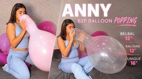 Anny – B2P Balloon Popping | Belbal 12”, Kalisan 12” & Unique 16”