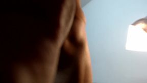 Big Latino Bodybuilde Flerxing and Ass Play