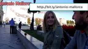 Ukrainian step-sister picks up blonde Latina teen for a naughty session