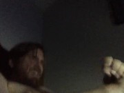 Jerking hard