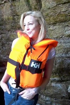 Lifejacket and Jeans on the Beach