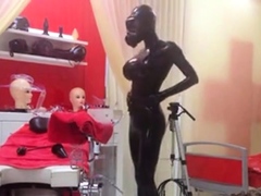 Kylie's Latex Webcam Show: BDSM Fun in the Studio