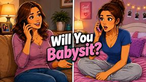 Finding You A Sitter! | Your Stepmom Calls A Babysitting Candidate | ABDL Scenario