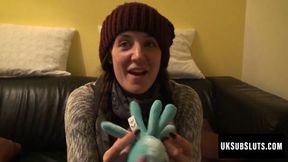 UKSubSluts com - Samantha Bentley's feet licked before her pussy is ly smashed