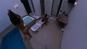 por isso eu nao esperava ...irma do meu amigo ficou peladinha na minha frente logo cedo