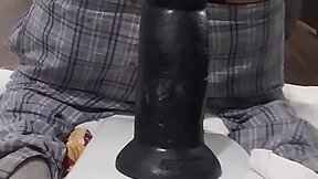 A Man`s Wild Slut Session: Big Ass, Big Dildo, Very Big Cock!