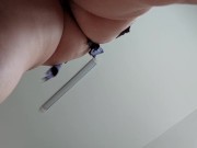 Latine nue sexy dans la cuisine. Cheveux MILF poilus, gros cul, gros seins.