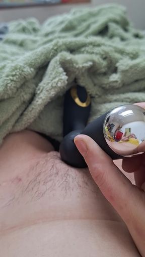 MILF Orgasms Sextoy Clit on Fire