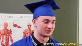 Dick hungry Masyn Thorne and Cameron Neutron shared the dick of Jonathan Tylor in a h