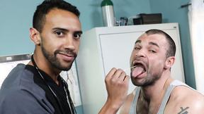 ”Testing the gag reflex”