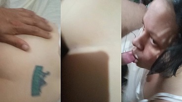 Peguei minha bruxinha bem gostoso