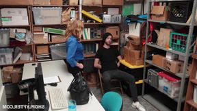 Krissy Lynn In Security Guard