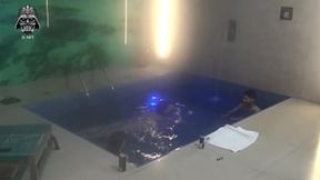 Poolside Threesome with Acquaintances at Motel Part 2