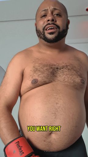 Bearzinho Black - POV Boxing Domination (hotel Roleplay)