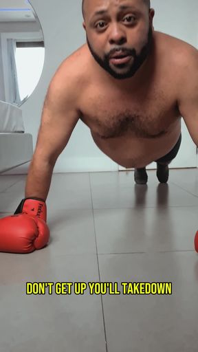 Bearzinho Black - POV Boxing Domination (hotel Roleplay)