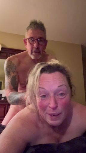 Sub Dirty Blonde Mature Loves Doggy