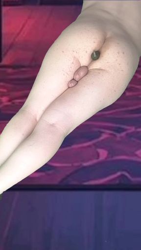 Pre-cumming Thighs Masturbating Bringing a Hot Load From Deep in Me