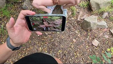 el mejor dia de su vida cuando una chcia chupa y folla su polla de 46 a&ntilde_os , en el parque