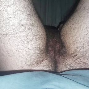 Can&#039;t stop cumming as I fuck my trans pussy