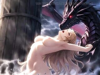 The princess locked up in the tower becomes the dragon's meat urinal