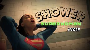 Megan’s Wet and Seductive Superwoman Shower (HD 1080p MP4)