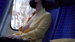 Public braless Flasher gets caught