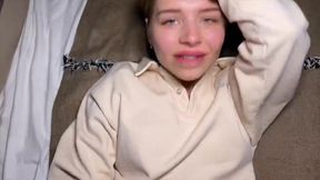 Californiaiababe gets her stepbro's big cock in her tight blonde pussy