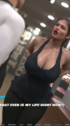 Big Ass and Big Boobs Sexy MILF Boss - MILF Obsession Part 02 By Dan Games - 3D Game   Clip 3