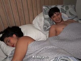 mother I'd like to fuck stepmom and stepson have awesome sex sharing the same daybed