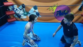 Talended 19 y o wrestler wrestles