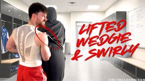 THE JOCKS LIFTED WEDGIE & SWIRLY - includes 2 people