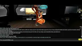 Intense Head-Bobbing Bliss in Vibrant 3D Hentai Bedrom Encounter