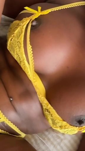 Xeinna Rose POV Ebony Fucks Step Brother Big White Cock   Clip 1