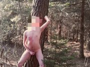TWINK CAUGHT! This Time he Masturbated in Front of People (pervert public) - BE CAREFUL IN POLISH FORESTS!