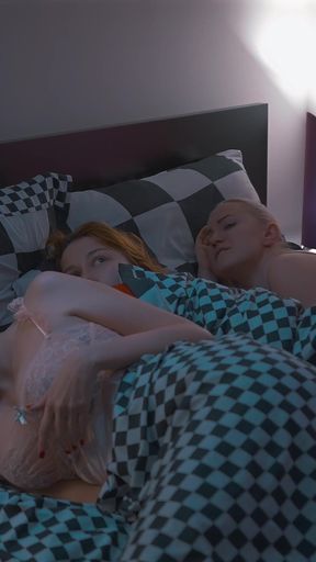 S3e6: Stepmom Shares Bed with New Wife and Stepdaughter While Stepson Fuck Them Till Cum Inside