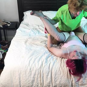 Shaggy Fucks Tgirl in Chastity