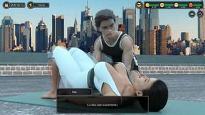 Huge shaft and enormous butt in stepmom masturbation scene